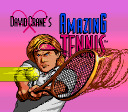 David Crane's Amazing Tennis screenshot 4 for Sega Genesis